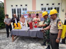 Polsek Meral Bentuk Posko Penanggulangan Karhutla