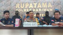 Polisi Ringkus Dua Pengedar Ekstasi di Karimun