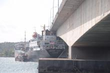 Foto-foto Tanker Tabrak Jembatan di Barelang Batam
