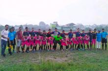 Disparpora Lingga Gelar Uji Coba Tim U-15 Jelang Piala Gubernur