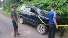 Mobil Tabrak Gorong-gorong, Empat Pegawai BPS Natuna Luka Parah