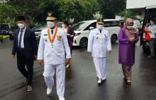 Presiden Jokowi Lantik Ansar-Marlin Jadi Gubernur Kepri Usai Kirab di Istana