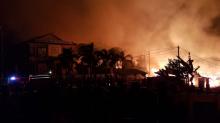 BREAKINGNEWS! Kebakaran Hanguskan 300 Rumah di Batam Centre,  590 Korban Mengungsi