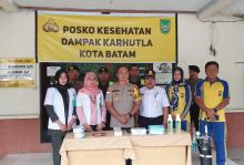 Antisipasi Dampak Karhutla, Polres Barelang Bentuk Posko Kesehatan