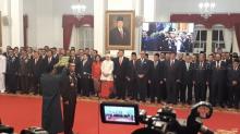 Jokowi Lantik Idham Aziz sebagai Kapolri Baru