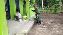 Kodim 0318 Natuna Bangun Taman Baca di Desa Cemaga Utara