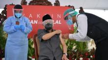 Pertama Disuntik Vaksin Covid-19, Wapres Maruf: Tak Masalah, Biasa Saja