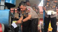 Polda Kepri Musnahkan 35 Kilogram Sabu-sabu Hasil Tangkapan