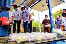 BNNP Kepri Musnahkan Barang Bukti 15 Kilogram Sabu