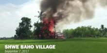  Alquran Berserakan di Desa Rohingya yang Dibakar