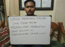 Gilang, Pelaku Fetish Pocong Jarik Ditangkap 