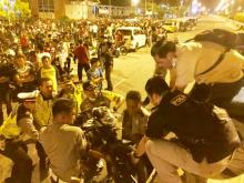 Malam Takbiran, Ratusan Kendaraan Terjaring Razia di Karimun