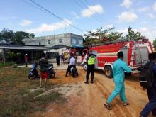Bengkel Alex Terbakar Saat Ditinggal Sembahyang