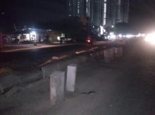 Proyek Pelebaran Jalan Makan Korban, Yumasnur: Kami Sudah Pasang Rambu