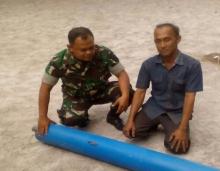 Warga Temukan Benda Mirip Roket di Lingga