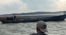 KM Kharomah 2 Terbakar, Begini Penjelasan Danlanal Karimun