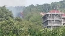 Hutan Kampung Aceh Terbakar