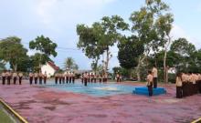 Saka Bahari Lanal Dabo Terima Puluhan Anggota Baru