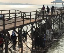 Polisi Datangkan Ahli Konstruksi Selidiki Ambruknya Jembatan Montigo
