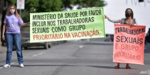 PSK di Brasil Mogok Sepekan, Tuntut Jadi Penerima Vaksin Prioritas