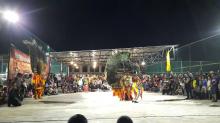 Penampilan Reog Ponorogo Semarakkan Malam Minggu di Dreamland Square