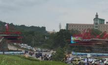 Penutupan Simpang Jam Belum Jelas, Proyek Fly Over Rawan Kecelakaan