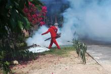 DBD Serang Warga, Dinkes Lingga Fogging Desa Resun