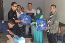 Dinsos Lingga Salurkan Bantuan untuk Korban Kebakaran di Singkep