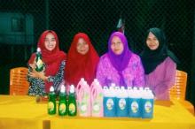 Desa di Lingga Ini Produksi Sabun Lokal Merek Salingga
