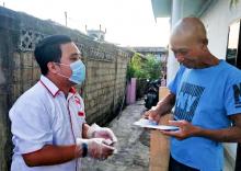 Ikatan Tionghoa Muda Bagikan 600 Masker dan Hand Sanitizer Gratis ke Warga Tanjungpinang