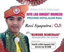 Oji Wakili Kepri di Liga Dangdut Indosiar, Warga Lingga Beri Dukungan Penuh