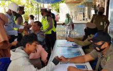 Polisi Natuna Jaring Pelanggar Prokes dan Lalu Lintas, Ini Sanksinya 