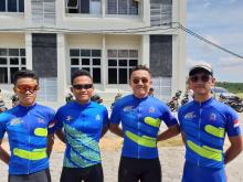 Karimun Panen Emas di Cabor Balap Sepeda