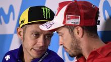 Bisikan Rossi ke Dovizioso Sebelum Penentuan Juara di Valencia