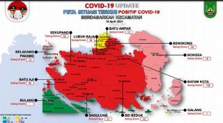 Kasus Aktif Corona di Batam Melonjak, 7 Kecamatan Zona Merah