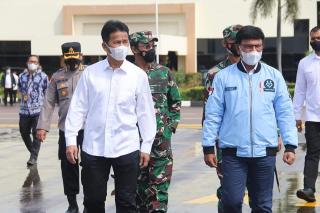 Wali Kota Batam Sambut Menkominfo Tinjau Proyek Pembangunan Data Center