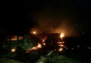 Kos-kosan di Bangunan Eks Pasar Lama Sengkuang Ludes Terbakar