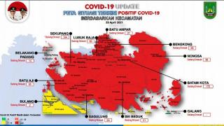 Update Corona Batam: Pulau Batam Total Zona Merah