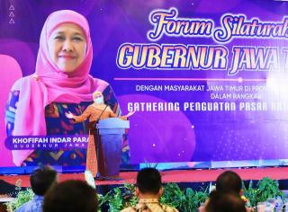 Gubernur Khofifah Imbau Perantau Jatim di Kepri Tak Usah Mudik