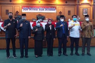 DPRD Resmi Tetapkan Dua Kandidat Calon Tetap Wawako Tanjungpinang