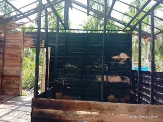 Rumah Kayu di Meranti Ludes Terbakar, Obat Nyamuk Pemicunya