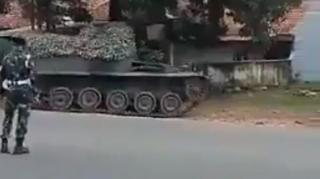 Ramai di Medsos Tank TNI Disebut Adang Pemudik, Ini Faktanya