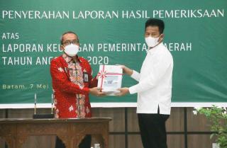Pemko Batam Pertahankan Opini WTP 9 Kali Berturut