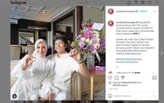 Tokcer, Atta Halilintar Umumkan Aurel Hermansyah Positif Hamil