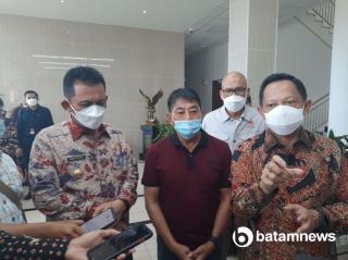 Gubernur Ansar Bawa Mendagri Tito Keliling Kawasan KEK di Bintan