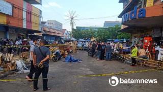Pelaku Penikaman Maut Pedagang Cendol di Jodoh Masih Buron