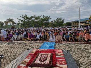 Pemkab Meranti Izinkan Salat Id Berjamaah di Halaman Kantor Bupati