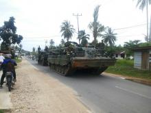 Sering Dilewati Tank, Jalan dan Jembatan di Natuna Dirancang Tahan Bobot 60 Ton