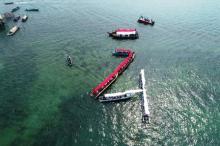 Indahnya Konfigurasi Sang Merah Putih di Pulau Penawar Rindu