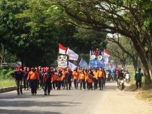 Buruh Batam Berbareng Bergerak Tolak RUU Omnibus Law